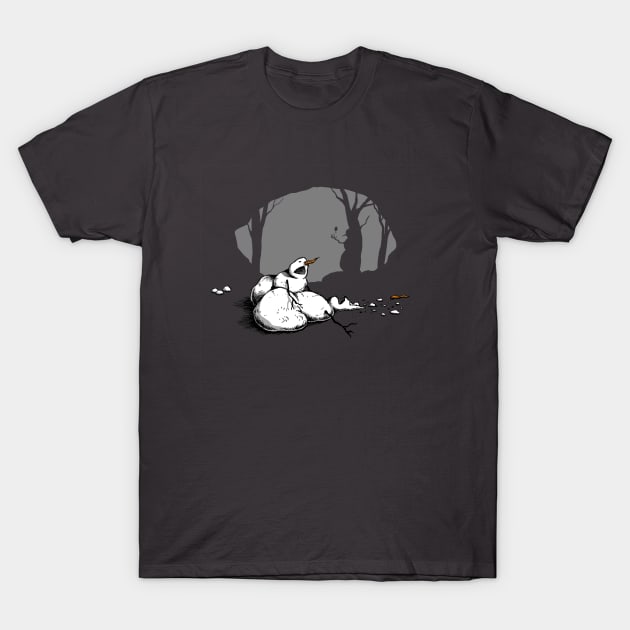 Snow War T-Shirt by ambroise